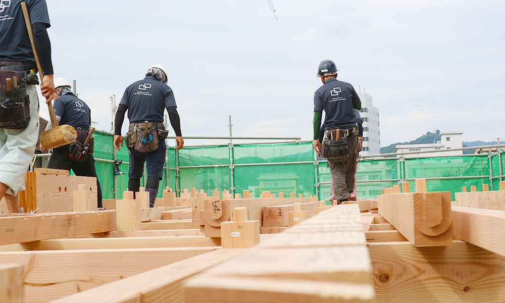 広島の新築工事